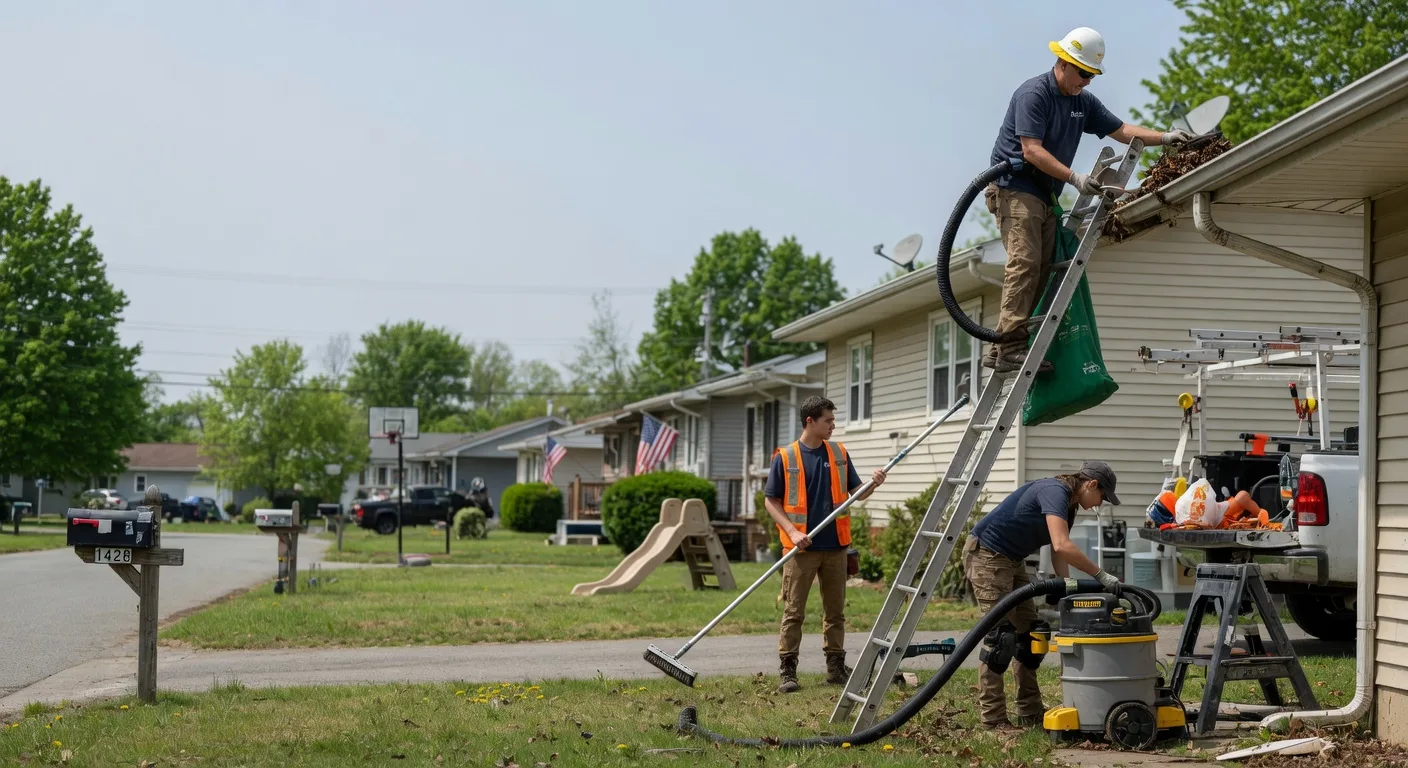 Gutter Installation in Shermans Dale, PA near me